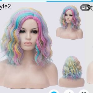Accessories - Rainbow wig bob Accessories - Rainbow wig bob